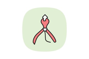 Zip kravat, vektör, piksel mükemmel, illüstratör dosyası