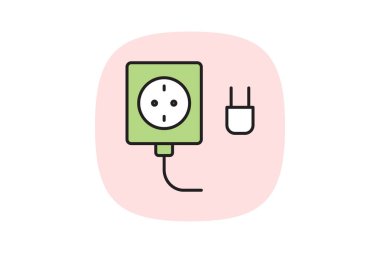 Outlet, vektör, piksel mükemmel, illüstratör dosyası