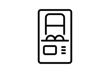 Çip Satıcısı, vektör, piksel mükemmel, illüstratör dosyası