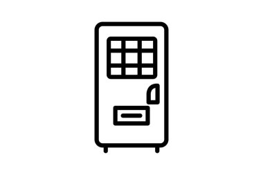 Çikolata otomatı, vektör, piksel mükemmel, illüstratör dosyası