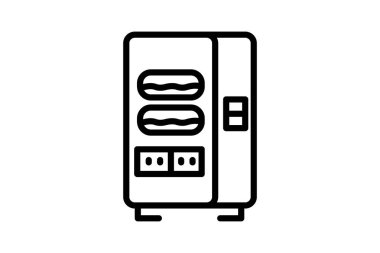 Sandviç Satıcısı, vektör, piksel mükemmel, illüstratör dosyası