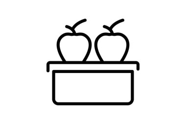 Meyve Satıcısı, vektör, piksel mükemmel, illüstratör dosyası