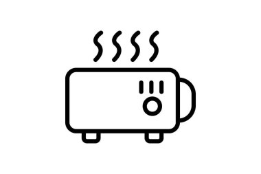 Isıtma sistemi, vektör, piksel mükemmel, illüstratör dosyası