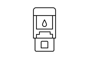 Su dağıtıcısı, vektör, piksel mükemmel, illüstratör dosyası