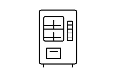 Dergi Otomatı, vektör, piksel mükemmel, illüstratör dosyası