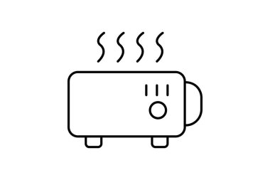 Isıtma sistemi, vektör, piksel mükemmel, illüstratör dosyası