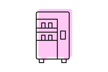 Otomat, vektör, piksel mükemmel, illüstratör dosyası