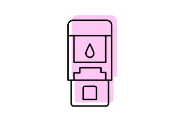 Su dağıtıcısı, vektör, piksel mükemmel, illüstratör dosyası