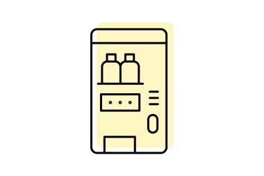 Süt Satıcısı, vektör, piksel mükemmel, illüstratör dosyası