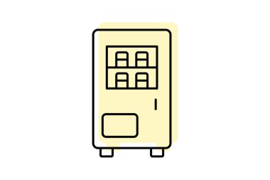 Protein Çubuğu Otomatı, vektör, piksel mükemmel, illüstratör dosyası