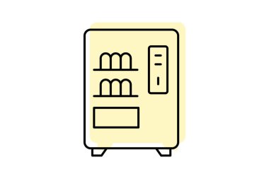 Market Otomatçılığı, vektör, piksel mükemmel, illüstratör dosyası