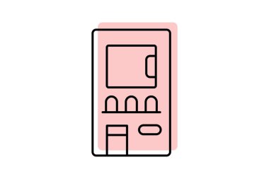 Tırnak cilası Satıcısı, vektör, piksel mükemmel, illüstratör dosyası