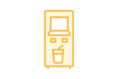 Smoothie Otomat, vektör, piksel mükemmel, illüstratör dosyası