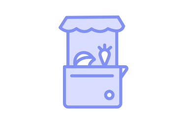 Sebze Satış, vektör, piksel mükemmel, illüstratör dosyası