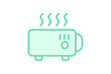 Isıtma sistemi, vektör, piksel mükemmel, illüstratör dosyası