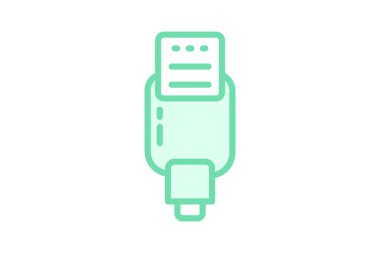 Kart okuyucu, vektör, piksel mükemmel, illüstratör dosyası