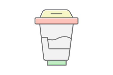 Cup Dispenser, vektör, piksel mükemmel, illüstratör dosyası