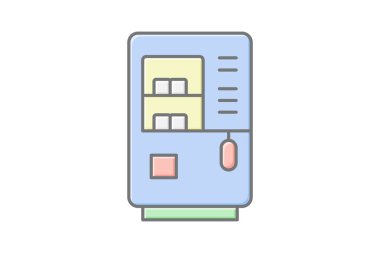 İlaç dağıtıcısı, vektör, piksel mükemmel, illüstratör dosyası