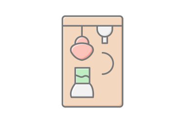 Yardımcı Otomat, vektör, piksel mükemmel, illüstratör dosyası