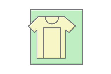 Tişört Satıcısı, vektör, piksel mükemmel, illüstratör dosyası