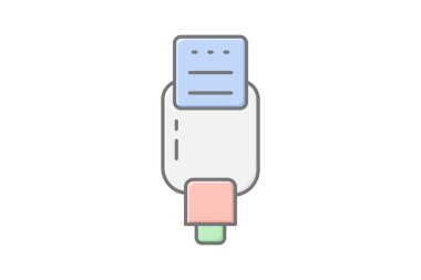 Kart okuyucu, vektör, piksel mükemmel, illüstratör dosyası