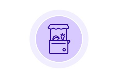 Sebze Satış, vektör, piksel mükemmel, illüstratör dosyası