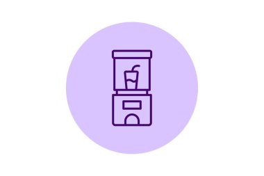 Meyve suyu Satıcısı, vektör, piksel mükemmel, illüstratör dosyası