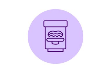 Hot Dog Satış, vektör, piksel mükemmel, illüstratör dosyası