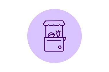 Sebze Satış, vektör, piksel mükemmel, illüstratör dosyası