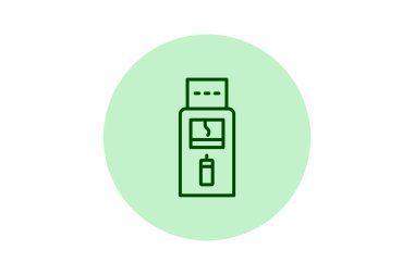 Usb Satış, vektör, piksel mükemmel, illüstratör dosyası