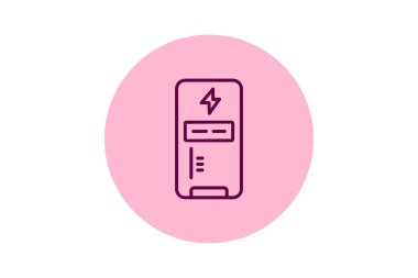 Güç Bankası Otomat, vektör, piksel mükemmel, illüstratör dosyası