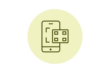 Qr Ödeme Tarayıcı, vektör, piksel mükemmel, illüstratör dosyası