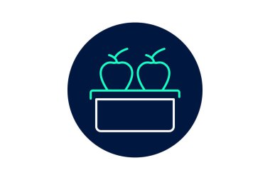 Meyve Satıcısı, vektör, piksel mükemmel, illüstratör dosyası