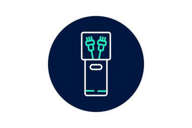 Saç fırçası dağıtıcısı, vektör, piksel mükemmel, illüstratör dosyası