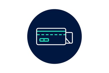 Kart Ödeme Yuvası, vektör, piksel mükemmel, illüstratör dosyası