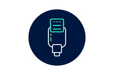 Kart okuyucu, vektör, piksel mükemmel, illüstratör dosyası