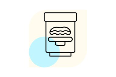 Hot Dog Satış, vektör, piksel mükemmel, illüstratör dosyası