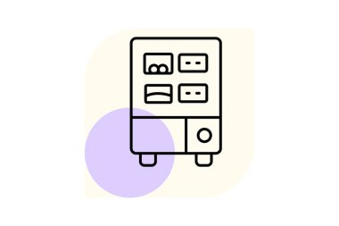 Suşi Satıcısı, vektör, piksel mükemmel, illüstratör dosyası