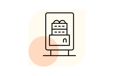 Pasta Satışı, vektör, piksel mükemmel, illüstratör dosyası