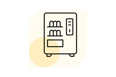 Market Otomatçılığı, vektör, piksel mükemmel, illüstratör dosyası