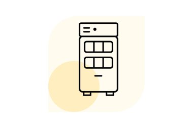 Pil Satıcısı, vektör, piksel mükemmel, illüstratör dosyası