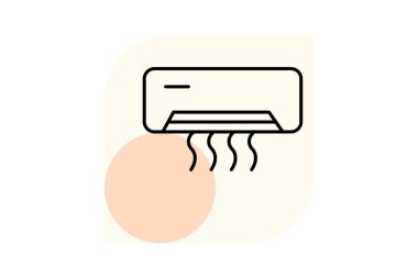 Soğutma Sistemi, vektör, piksel mükemmel, çizer dosyası