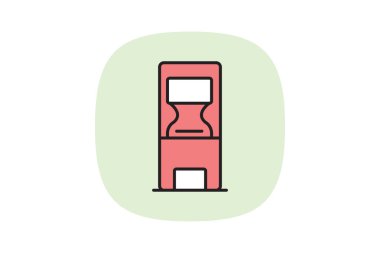 Atıştırma Makinesi, vektör, piksel mükemmel, illüstratör dosyası