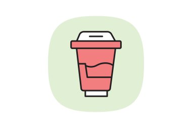 Cup Dispenser, vektör, piksel mükemmel, illüstratör dosyası