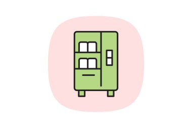 Kitap dağıtıcısı, vektör, piksel mükemmel, illüstratör dosyası