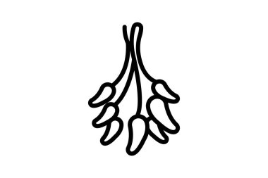 Kurutulmuş Bitkiler Bunch, vektör, piksel mükemmel, illüstratör dosyası