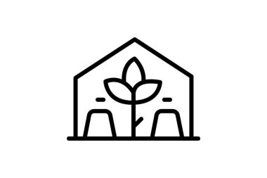 Kimyasal olmayan sera, vektör, piksel mükemmel, illüstratör dosyası