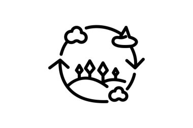 Yaşam Çemberi, vektör, piksel mükemmel, illüstratör dosyası