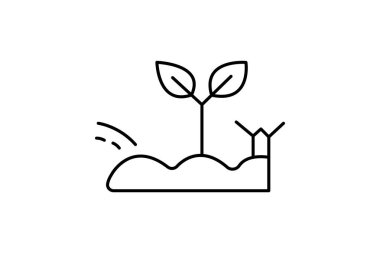 Küçük ölçekli tarım, vektör, piksel mükemmel, illüstratör dosyası