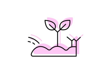 Küçük ölçekli tarım, vektör, piksel mükemmel, illüstratör dosyası